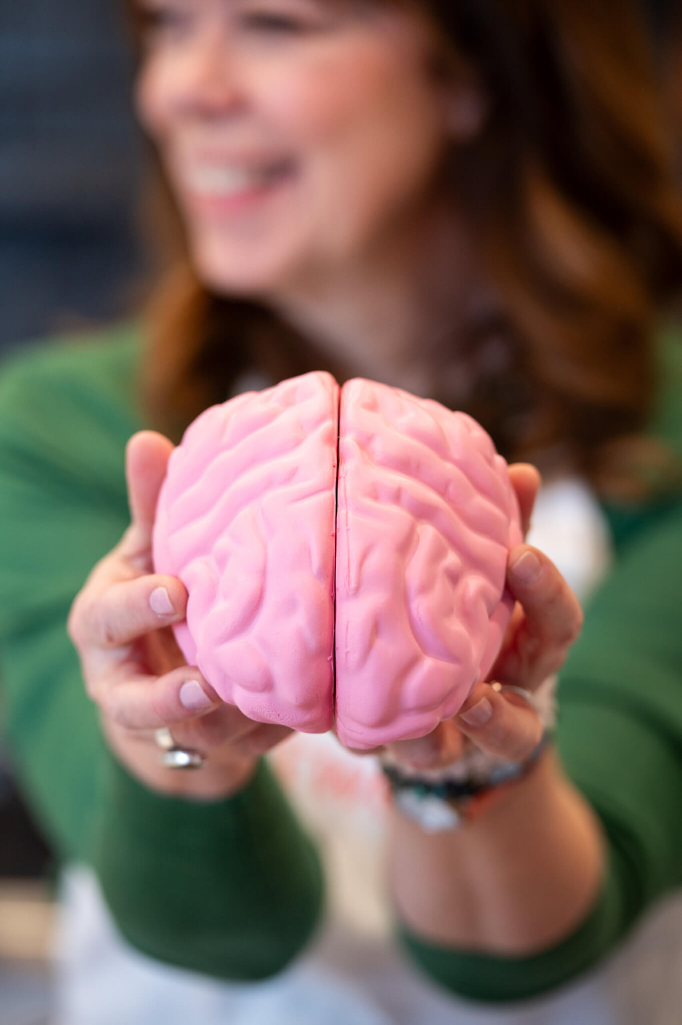 Kelly Beaton - striped sweater